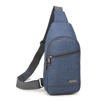 Moda Crossbody Sling Sırt Çantası Erkekler İçin Büyük Kapasiteli Spor Göğüs Çantası