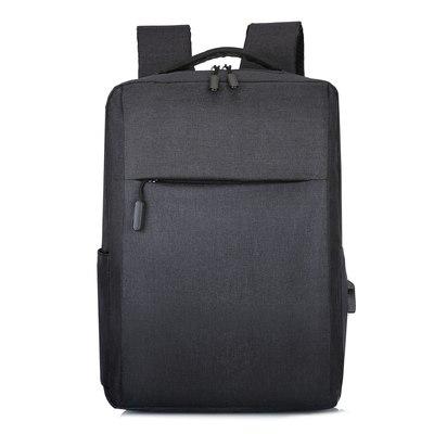 Iş Moda Laptop Sırt Çantası Şarj Özel erkek USB Seyahat Su Geçirmez Dizüstü Sırt Çantaları Çantası