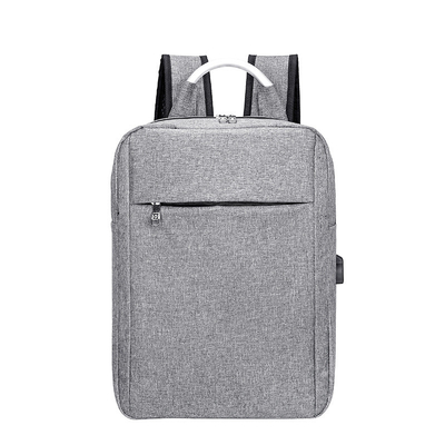 Özel logo moda su geçirmez iş çantası laptop sırt çantası usb şarjlı okul çantası