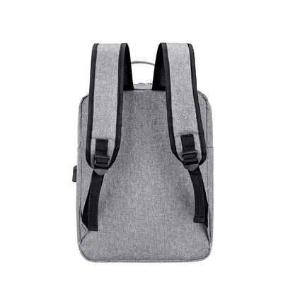 Özel logo moda su geçirmez iş çantası laptop sırt çantası usb şarjlı okul çantası