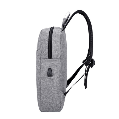 Özel logo moda su geçirmez iş çantası laptop sırt çantası usb şarjlı okul çantası