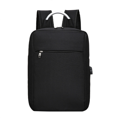 Özel logo moda su geçirmez iş çantası laptop sırt çantası usb şarjlı okul çantası