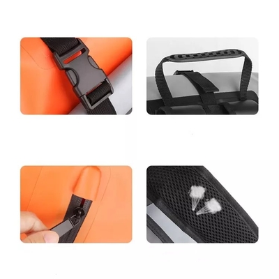 500D PVC Su Geçirmez Yürüyüş Sırt Çantası Kayak BSCI için Yüzen Su Geçirmez Çanta
