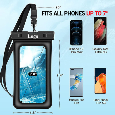 Renkli Suya Dayanıklı Cep Telefonu Kılıfı Suya Dayanıklı Telefon Kılıfı Çanta Evrensel PVC TPU