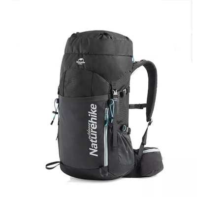 Polyester 0.1kg Hafif Su Geçirmez Sırt Çantası 60cm Dağ Trekking Çantası