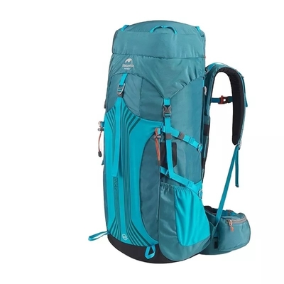 Polyester 0.1kg Hafif Su Geçirmez Sırt Çantası 60cm Dağ Trekking Çantası