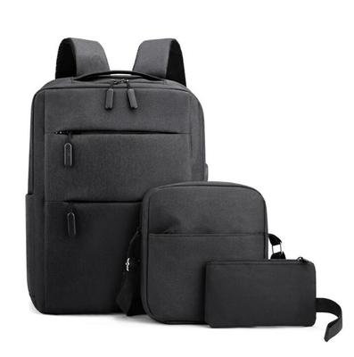 ODM Polyester Erkek Sırt Çantası Setleri Su Geçirmez Lacivert Laptop Sırt Çantası