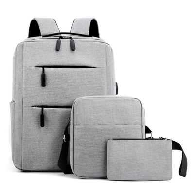 ODM Polyester Erkek Sırt Çantası Setleri Su Geçirmez Lacivert Laptop Sırt Çantası