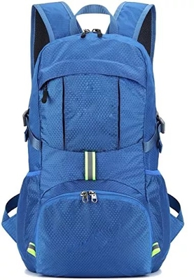 30L Kadın Su Geçirmez Yürüyüş Sırt Çantası 0.1kg Ultra Hafif Katlanabilir Seyahat Sırt Çantası