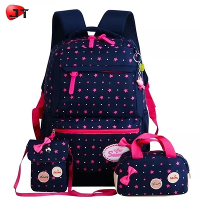 Kızlar Gençler Için Okul Sırt Çantası Bookbag Set Kalem Çantası Ile Laptop Sırt Çantası Öğle Yemeği Kutusu