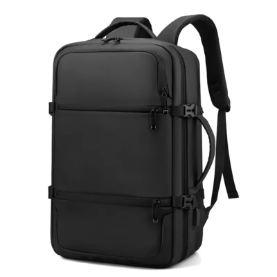 59 Litre Oxford Business Laptop Sırt Çantası, Şarj Portlu 45cm