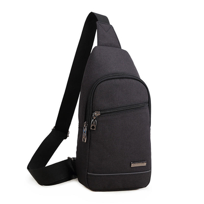 Moda Crossbody Sling Sırt Çantası Erkekler İçin Büyük Kapasiteli Spor Göğüs Çantası
