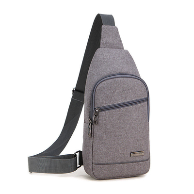 Moda Crossbody Sling Sırt Çantası Erkekler İçin Büyük Kapasiteli Spor Göğüs Çantası