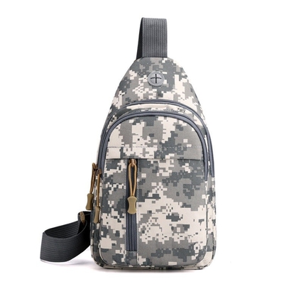 Çok Fonksiyonlu Crossbody Sling Çanta Naylon Kumaş Camo Sling Bag Unisex BSCI