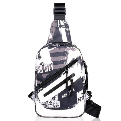 Neopren Erkek Çapraz Vücut Sling Çanta Su Geçirmez Hırsızlığa Karşı Sling Çanta Unisex