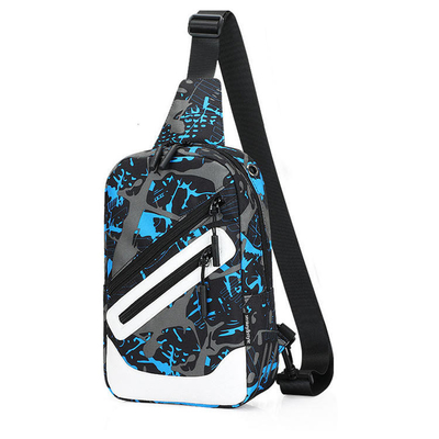 Neopren Erkek Çapraz Vücut Sling Çanta Su Geçirmez Hırsızlığa Karşı Sling Çanta Unisex