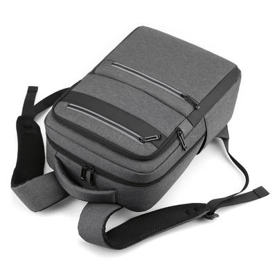 15.6 İnç İş Dizüstü Sırt Çantaları Usb 28 * 16 * 42 Cm ile Suya Dayanıklı Seyahat Sırt Çantası