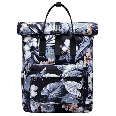 Tuval Özel Logo Su Geçirmez Rolltop Çanta 40cm Rolltop Dizüstü Bilgisayar Sırt Çantası