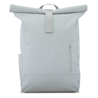 RPET Vintage Roll Top Sırt Çantası Sağlam Rolltop Laptop Sırt Çantası Suya Dayanıklı