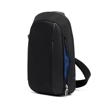 Seyahat Spor Salonu Suya Dayanıklı Siyah Şık Bel Çantası Kılıfı Omuz Crossbody Göğüs Çantası