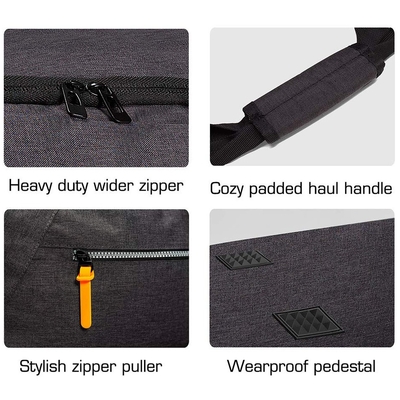 Basit Düz Hırsızlığa Karşı Seyahat Çantası Hafif Su Geçirmez Çanta Polyester