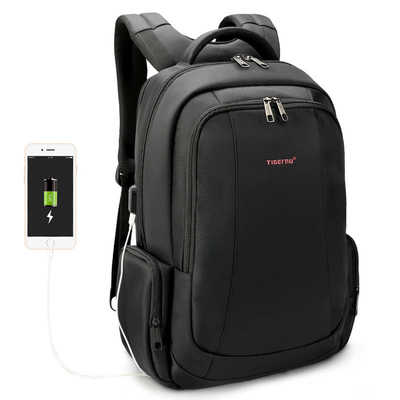 Erkekler için BSCI Usb Şarj İş Seyahati Dizüstü Sırt Çantası 29 * 9 * 20cm